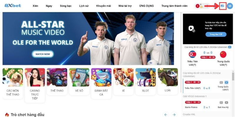 Phần này giới thiệu một số chức năng chính của trang web Vn123 Games - Vn123